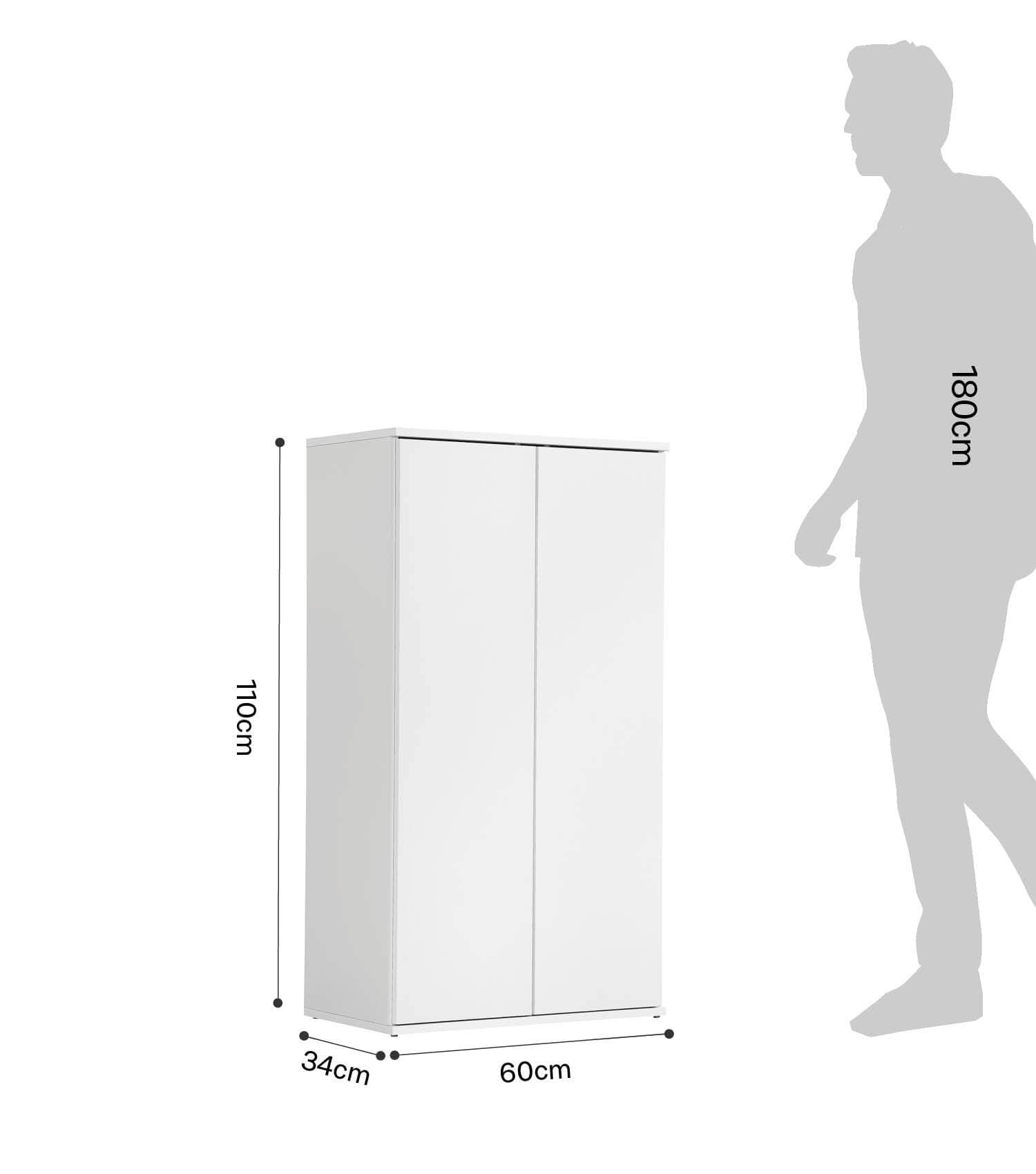 mokebo® 'Der Schlanke' Mehrzweckschrank Aktenschrank Made in DE 
