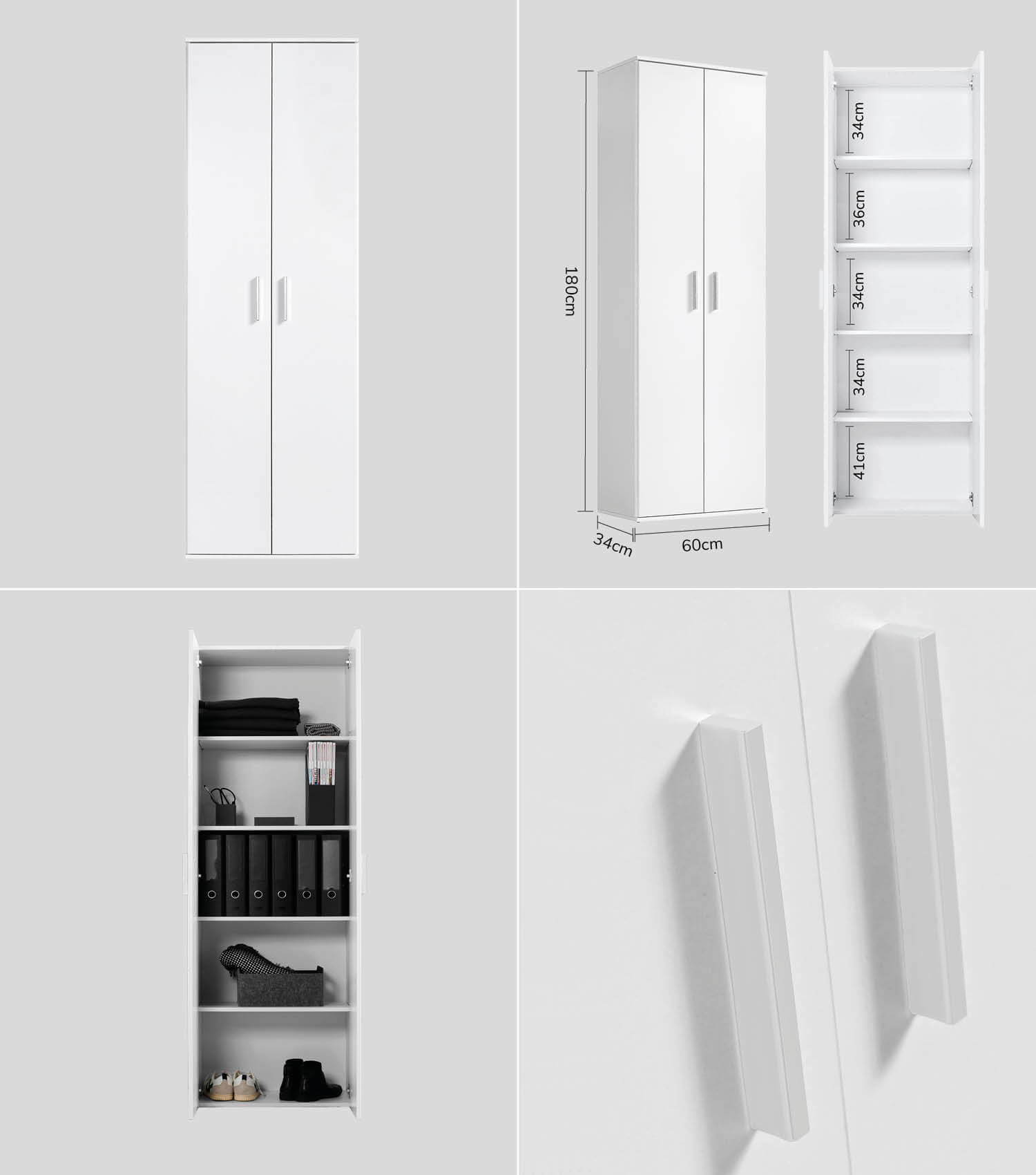 Mehrzweckschrank Set Schrankwand Büroschränke Mehrzweckschränke