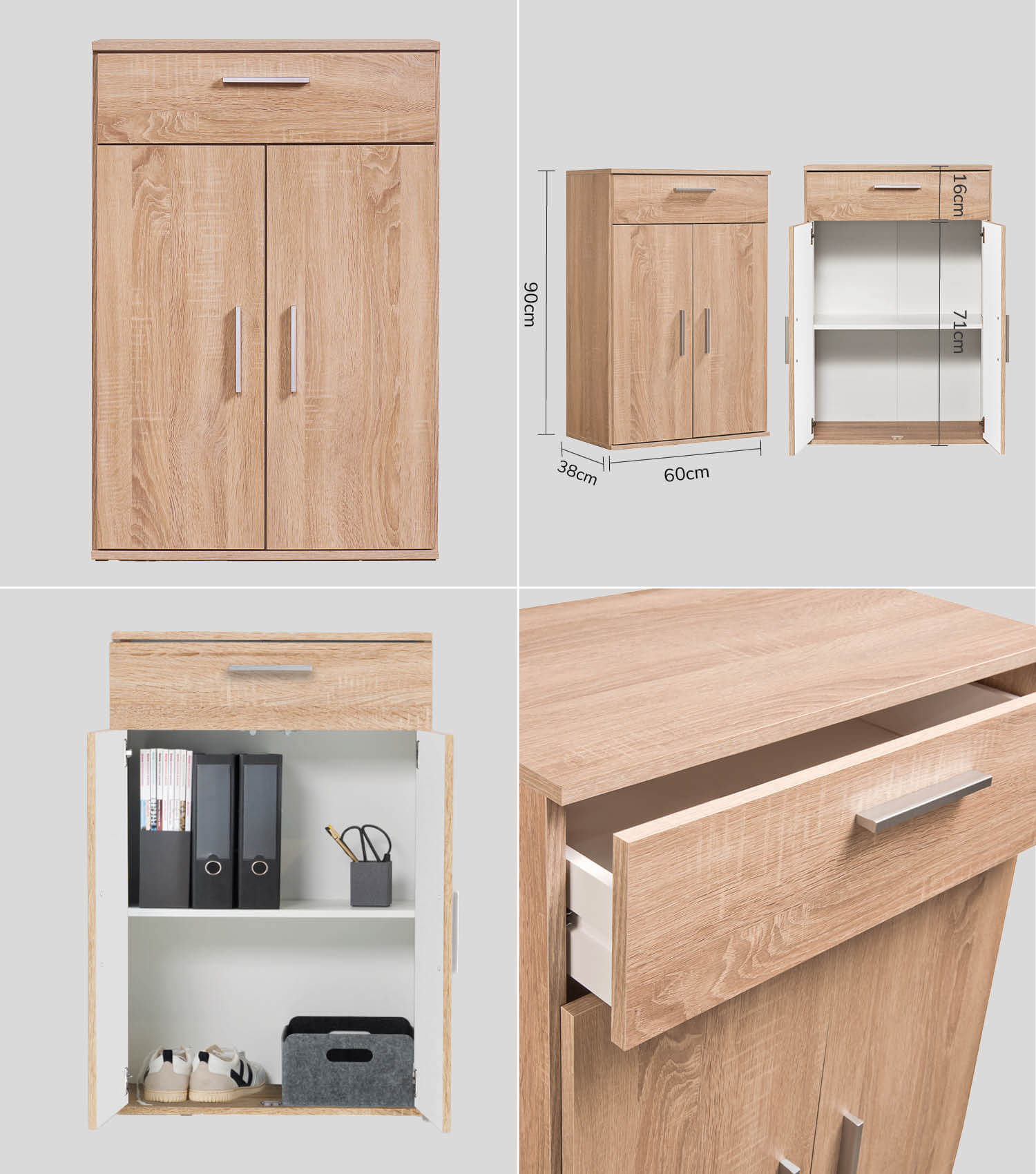 Mehrzweckschrank Set Schrankwand Büroschränke Mehrzweckschränke